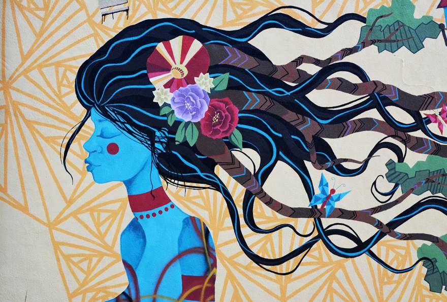 fresque murale