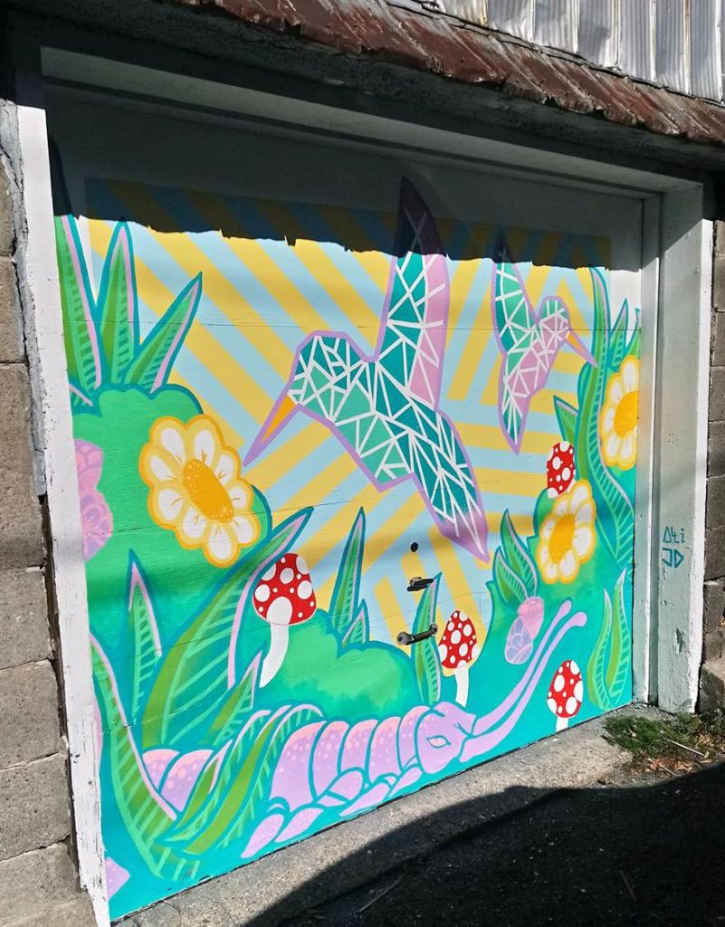 fresque murale